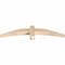 Ekena Millwork Bellingham Smooth Timber Gable Bracket, Douglas Fir, 48"W x 10"H x 3 1/2"D x 3 1/2"F, 5/12 Pitch GBW048X10X0404BEL00SDF - alternate 3